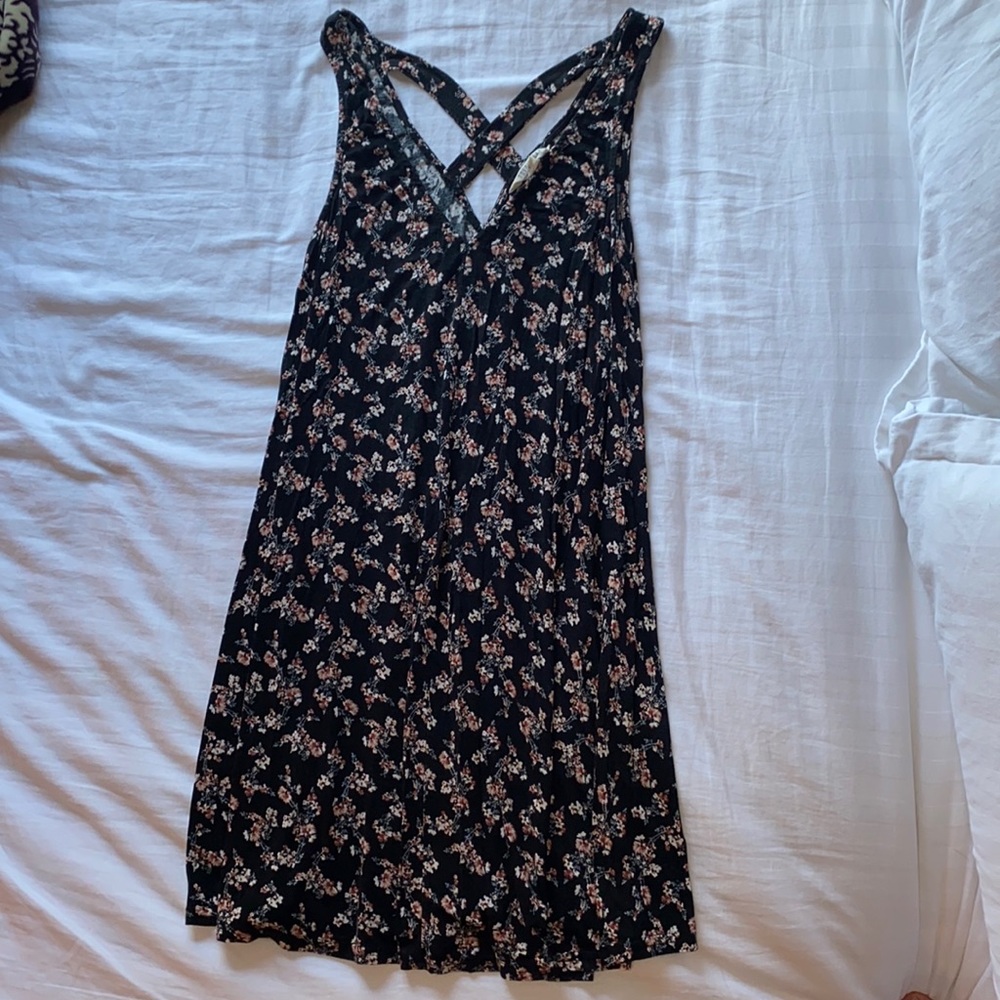 Flowy floral dress